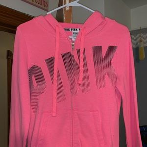 PINK zip-up